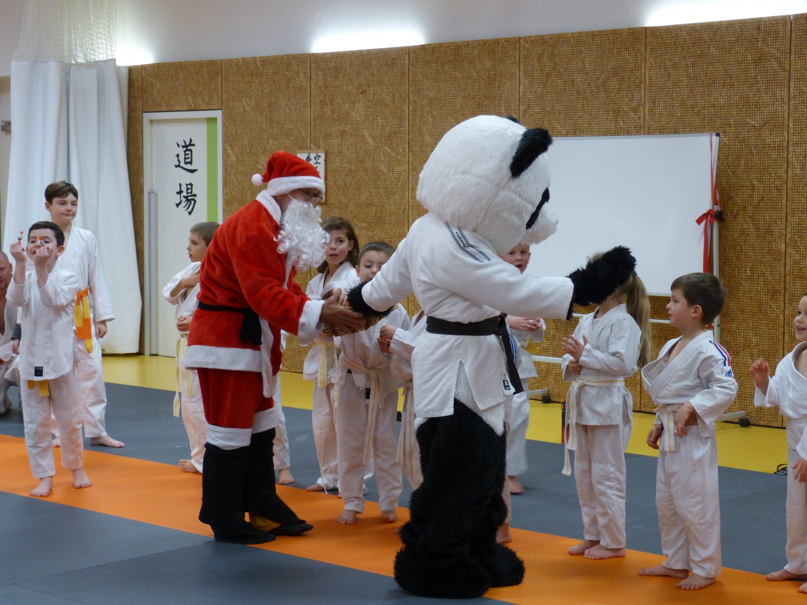 Judo famille de Noël